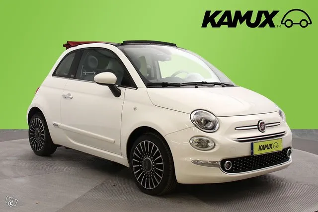 Fiat 500C TwinAir 85hv Lounge Start&Stop / Nahkaverhoilu Image 1